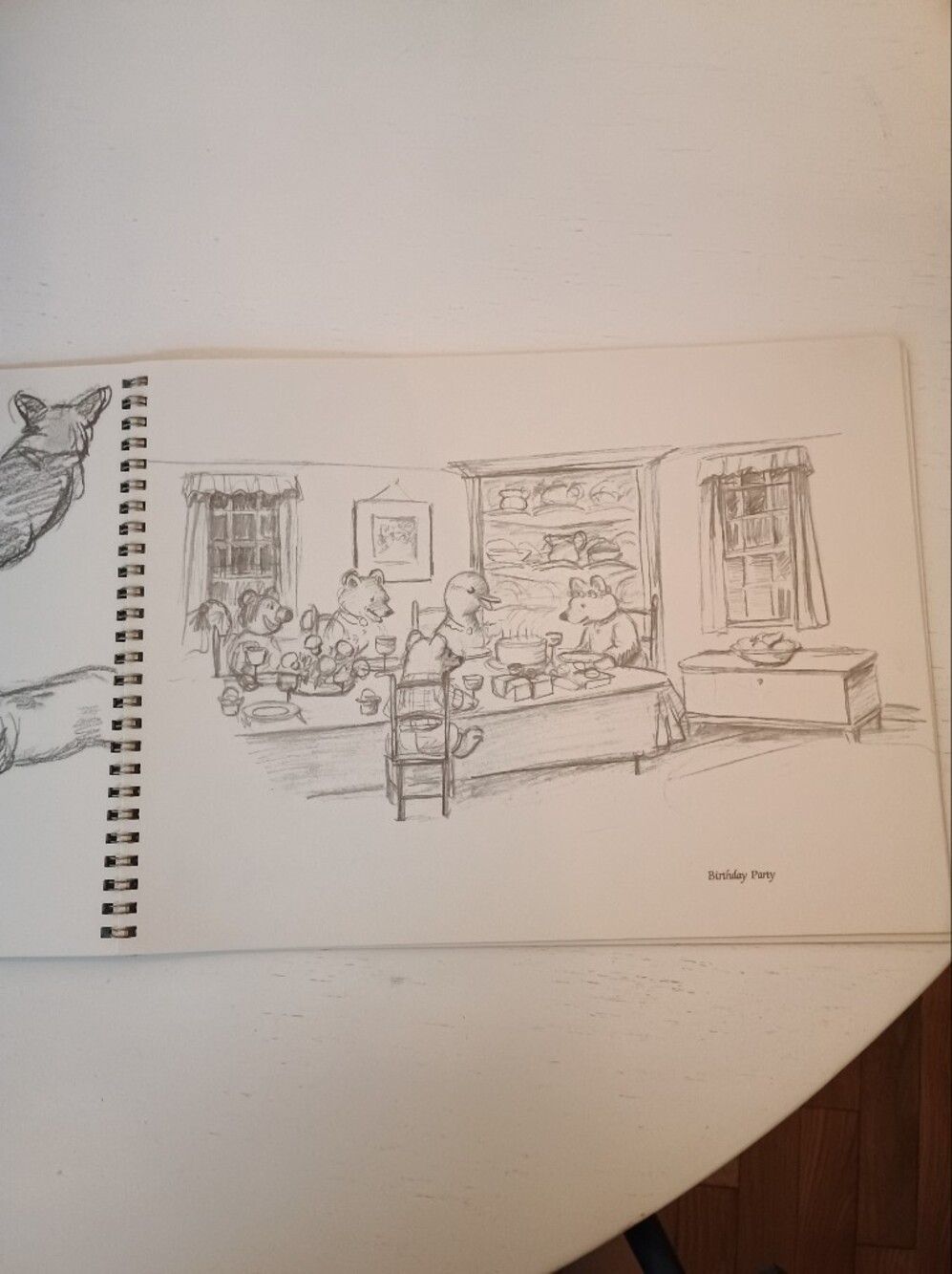 Tasha Tudor's Sketchbook Book - Picture 3 of 4